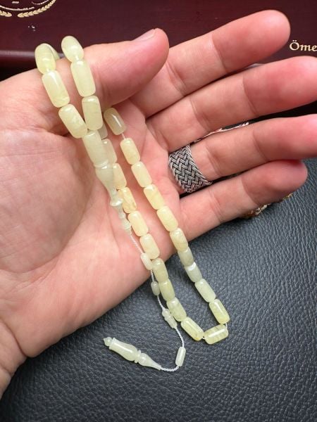 Serdar Aydın Usta İşçiliği Tek Kaya  Damla Kehribar Tesbih