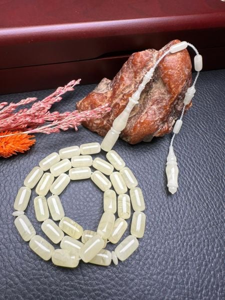 Serdar Aydın Usta İşçiliği Tek Kaya  Damla Kehribar Tesbih