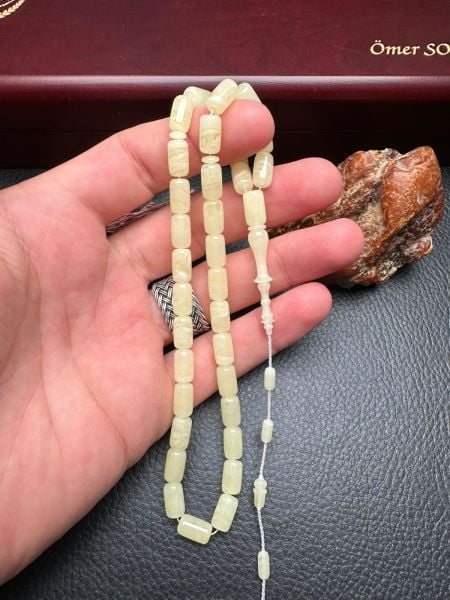 Serdar Aydın Usta İşçiliği Tek Kaya  Damla Kehribar Tesbih