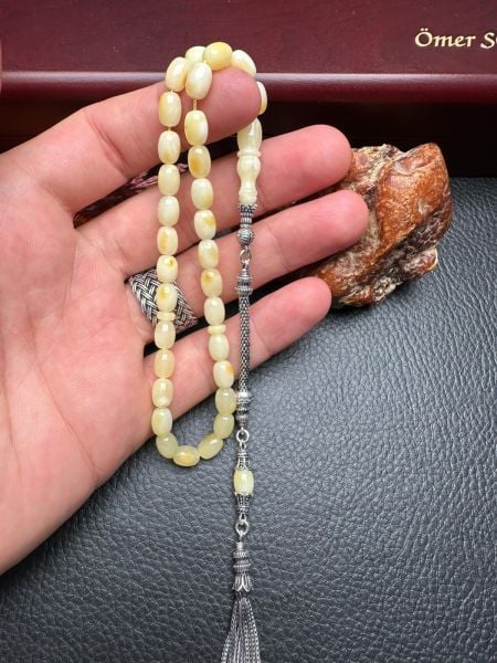 Rus Kaya Damla Kehribar Tesbih