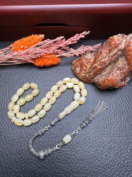 Rus Kaya Damla Kehribar Tesbih