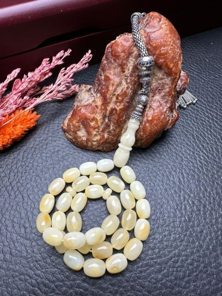 Rus Kaya Damla Kehribar Tesbih