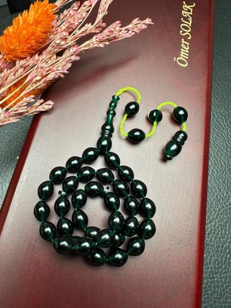 Küçük Boy Ateş Kehribar Tesbih