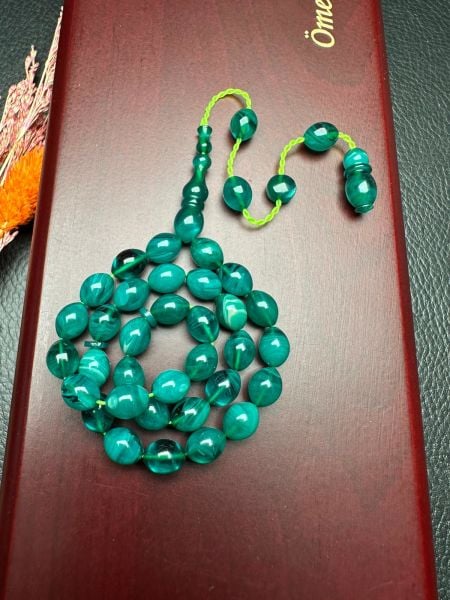 Küçük Boy Ateş Kehribar Tesbih