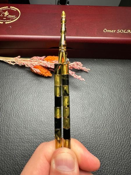 Küçük Boy Ateş Kehribar Tesbih