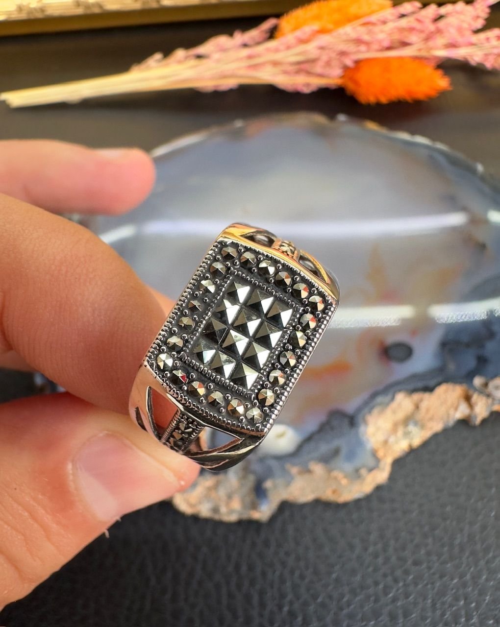 Özel Tasarım Gümüş Yüzük