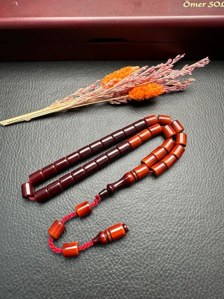 Kesme Model Sıkma Kehribar Tesbih