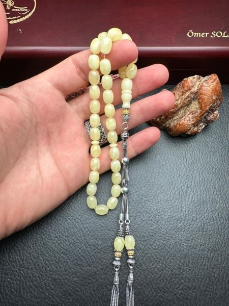 Rus Kaya Damla Kehribar Tesbih