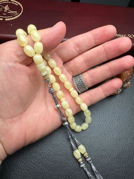 Rus Kaya Damla Kehribar Tesbih