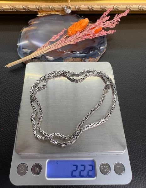 Özel Tasarım Erkek Gümüş Bileklik Kolye Set