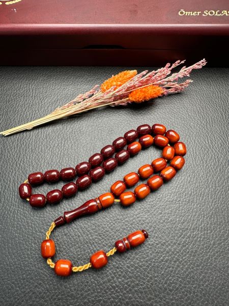 Kapsül Model Sıkma Kehribar Tesbih