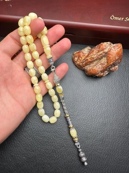 Rus Kaya Damla Kehribar Tesbih