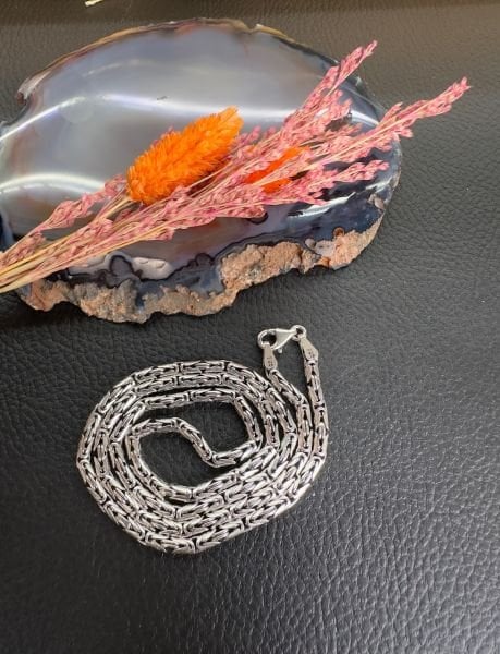 Özel Tasarım Erkek Gümüş Kolye