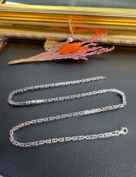 Özel Tasarım Erkek Gümüş Kolye