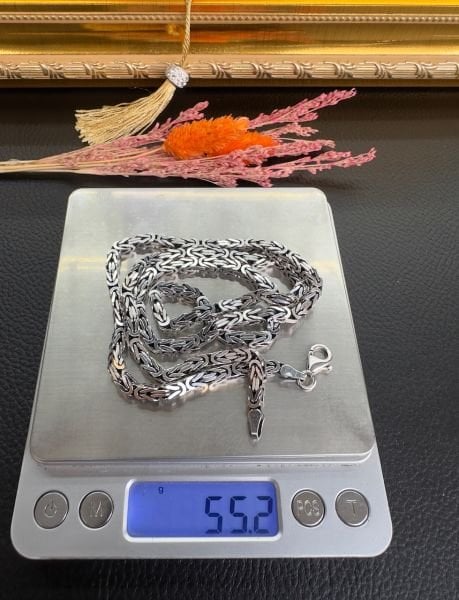 Özel Tasarım Erkek Gümüş Kolye