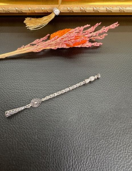 Özel Tasarım Tekli Gümüş Püskül