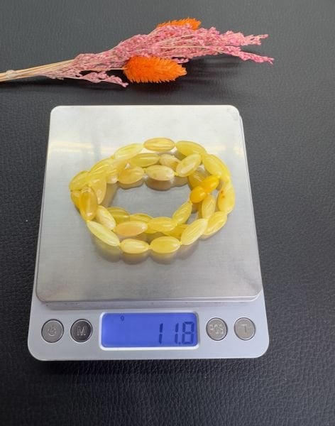 Damla Kehribar  Yetişkin Kolye