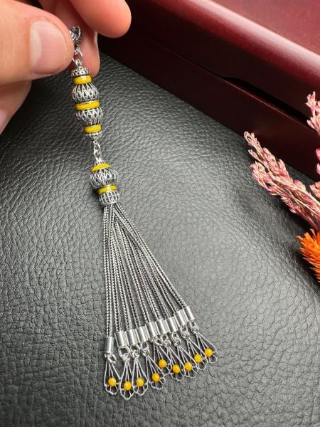 Özel Tasarım  Gümüş Püskül