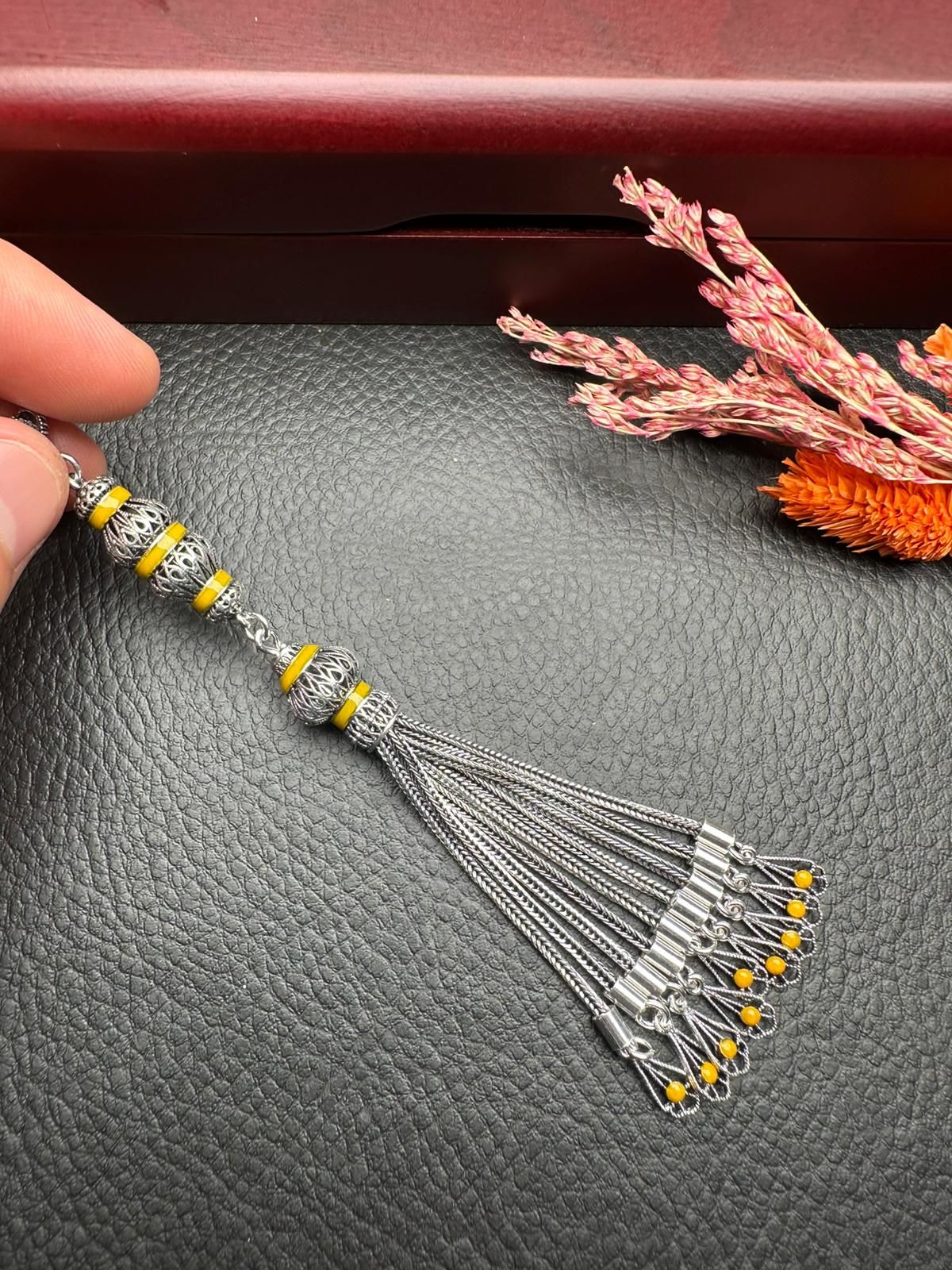 Özel Tasarım  Gümüş Püskül