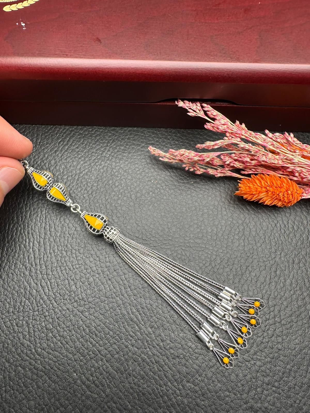 Özel Tasarım  Gümüş Püskül