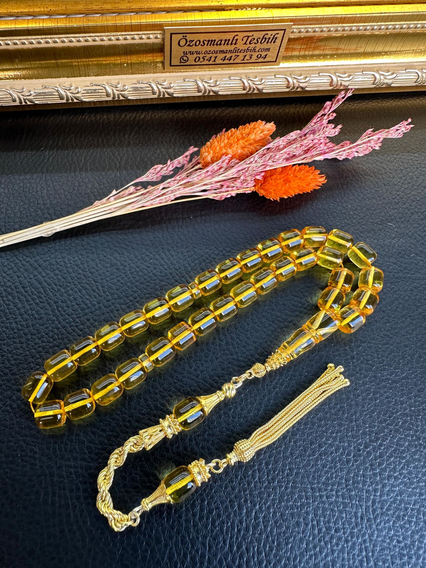 Kapsül Model Şeffaf Kaya Damla Kehribar Tesbih