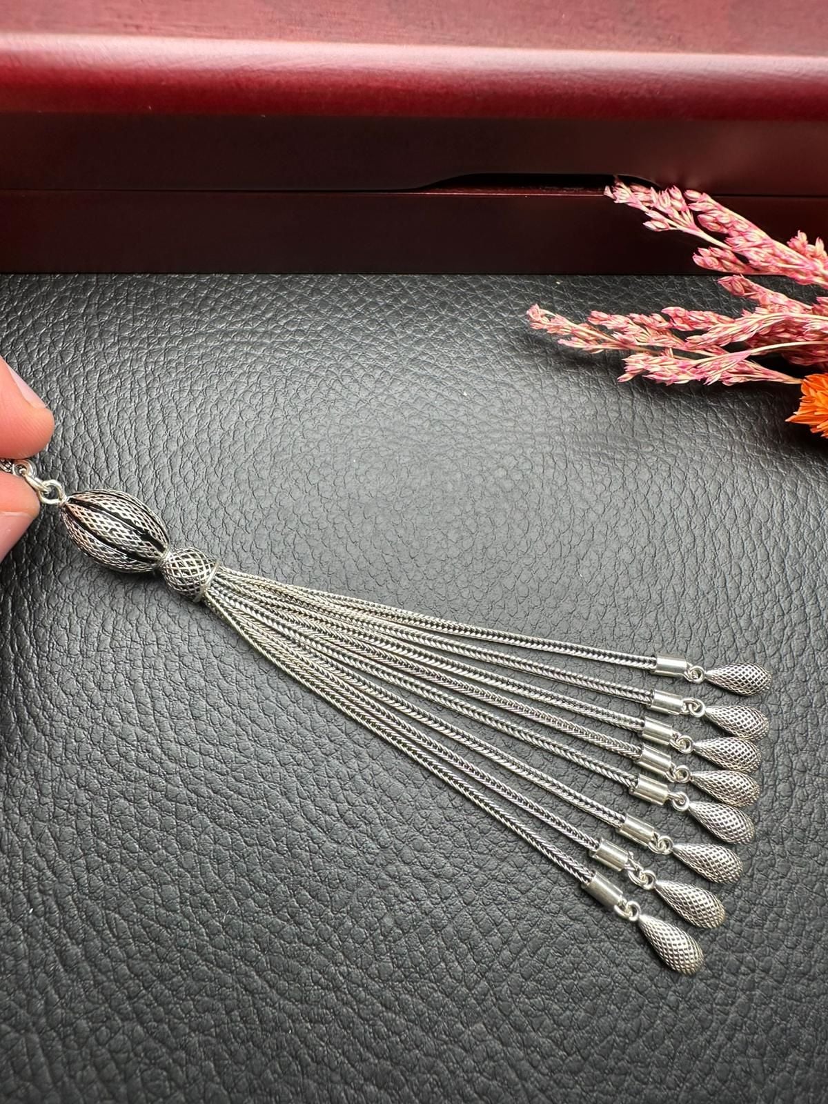 Özel Tasarım Gümüş Püskül