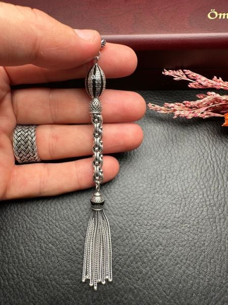 Özel Tasarım  Gümüş Püskül