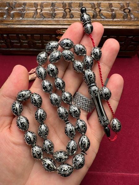 Beyzi Model İbrahim Muştu Erzurum Oltu Taşı Tesbih