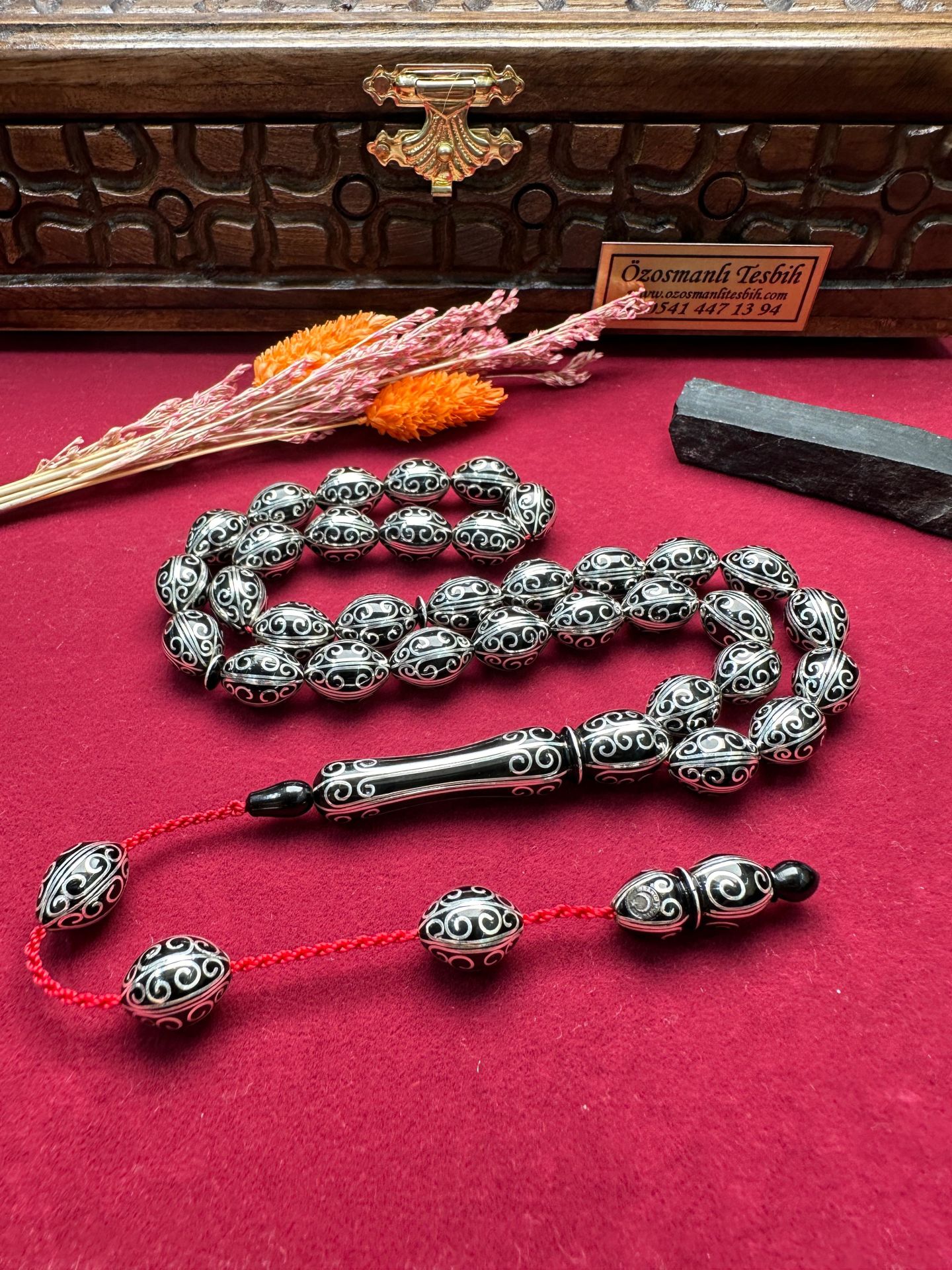 Beyzi Model İbrahim Muştu Erzurum Oltu Taşı Tesbih