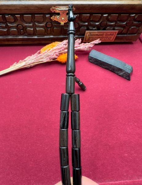 Kesme Model Kula Erzurum Oltu Taşı Tesbih