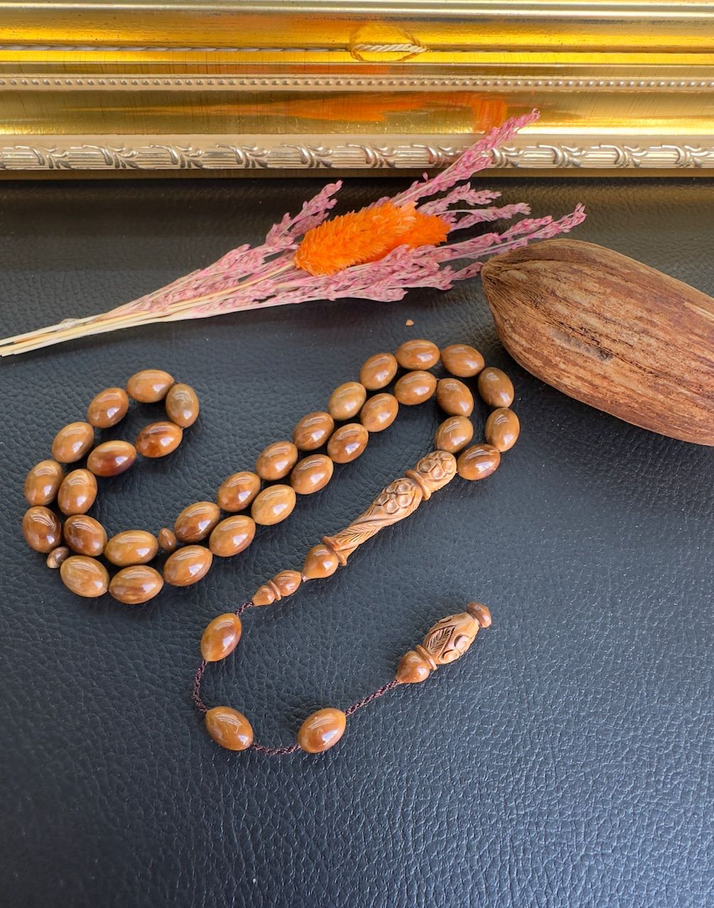 Badem Model Sade Kuka Tesbih