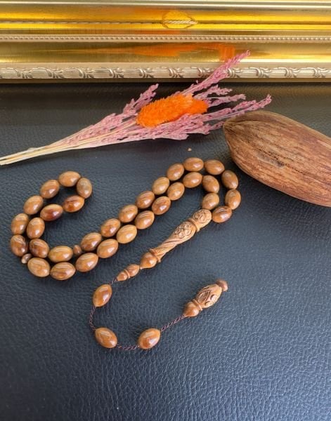 Badem Model Sade Kuka Tesbih