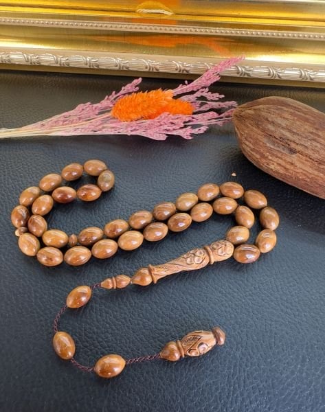 Badem Model Sade Kuka Tesbih