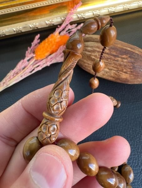 Badem Model Sade Kuka Tesbih