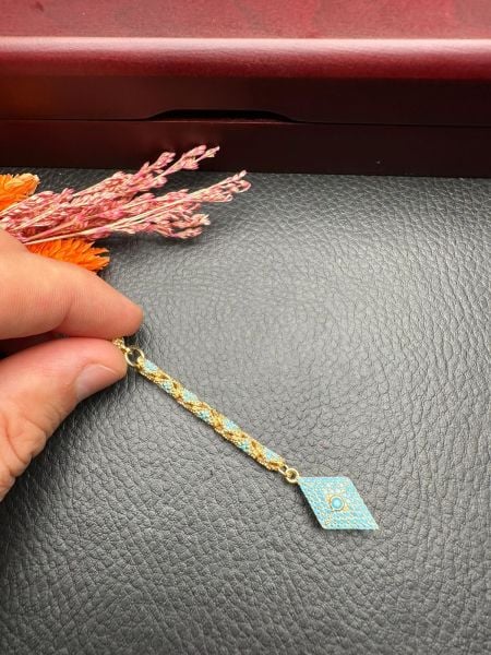 Özel Tasarım  Diamond Gümüş Püskül