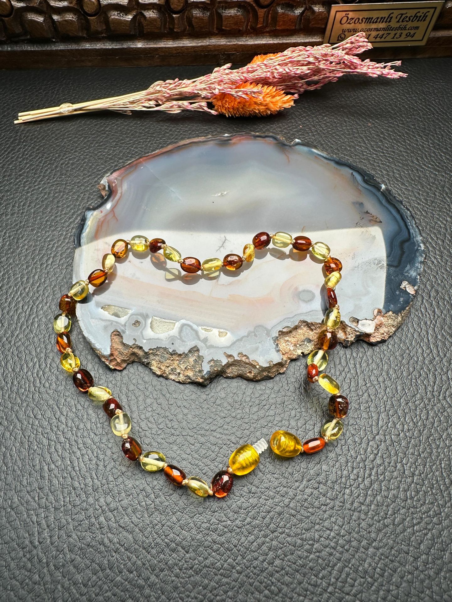 Çakıltaşı Model Bebek Kolye