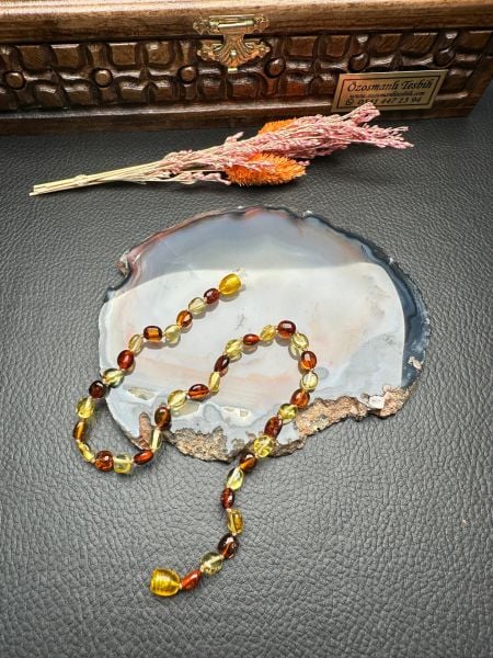 Çakıltaşı Model Bebek Kolye