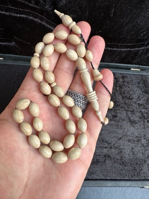 Beyzi Model Sade Fil Dişi Ağacı Tesbih