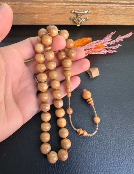 Küre Model Sade Mamut Dişi Tesbih