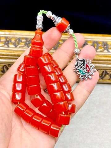 Tekerlek Model Turuncu Renk Katalin Tesbih