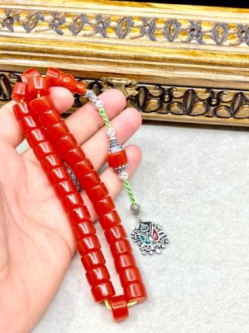 Tekerlek Model Turuncu Renk Katalin Tesbih
