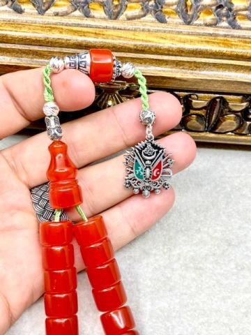 Tekerlek Model Turuncu Renk Katalin Tesbih