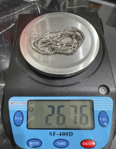 Kral Zincir  Gümüş Kolye