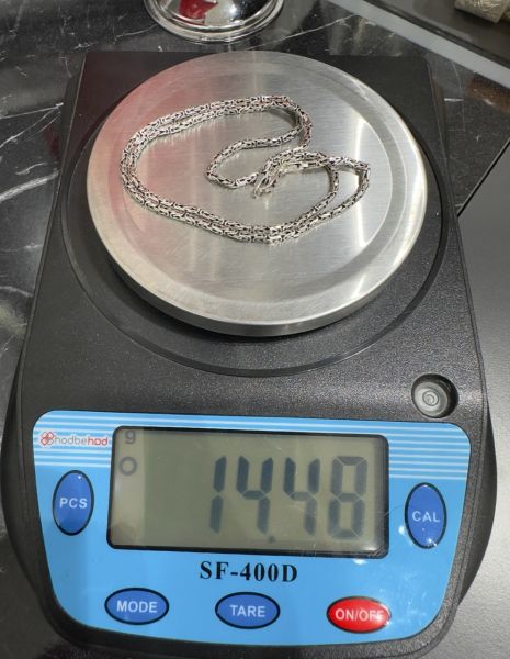 Gümüş Kolye Ve Bileklik Kral Zincir Set