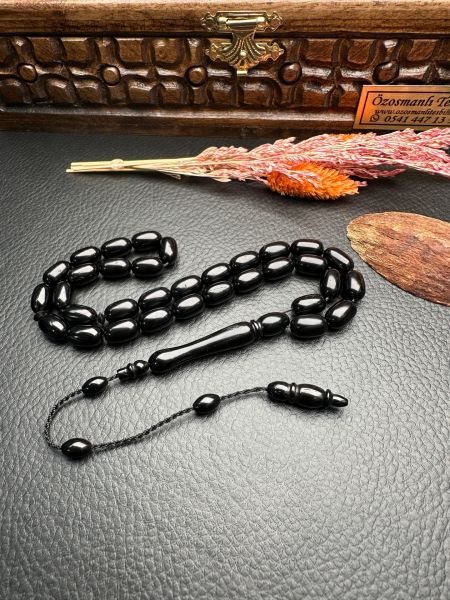 Kapsül Model Siyah Kuka Tesbih