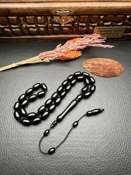 Kapsül Model Siyah Kuka Tesbih