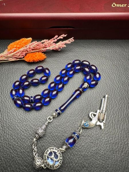 Beyzi Model Ateş Kehribar Tesbih