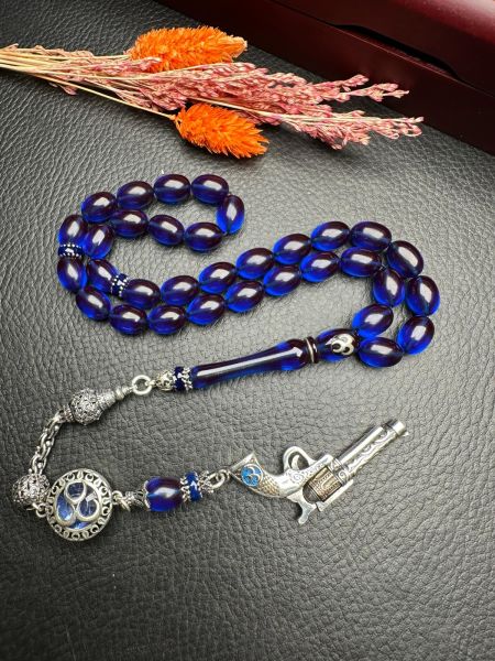 Beyzi Model Ateş Kehribar Tesbih