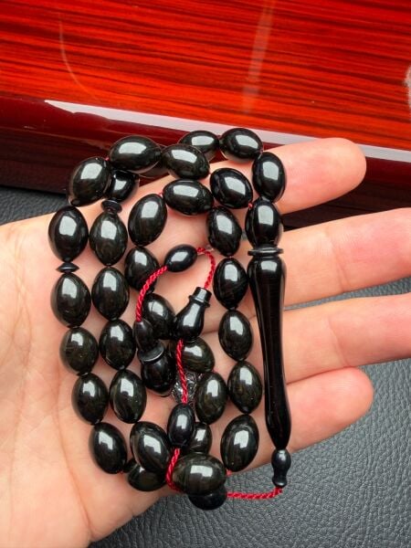 Beyzi Model Sıkma Kehribar Tesbih
