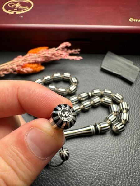 Uçlu Kapsül Model Gümüş Yarma Erzurum Oltutaşı Tesbih